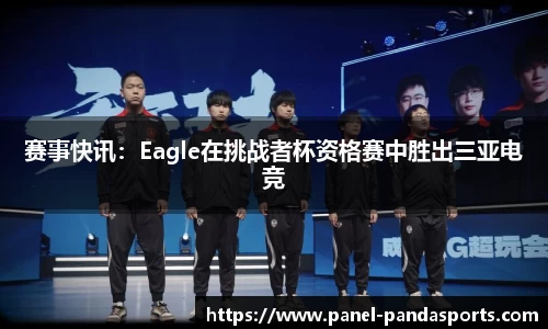 赛事快讯：Eagle在挑战者杯资格赛中胜出三亚电竞